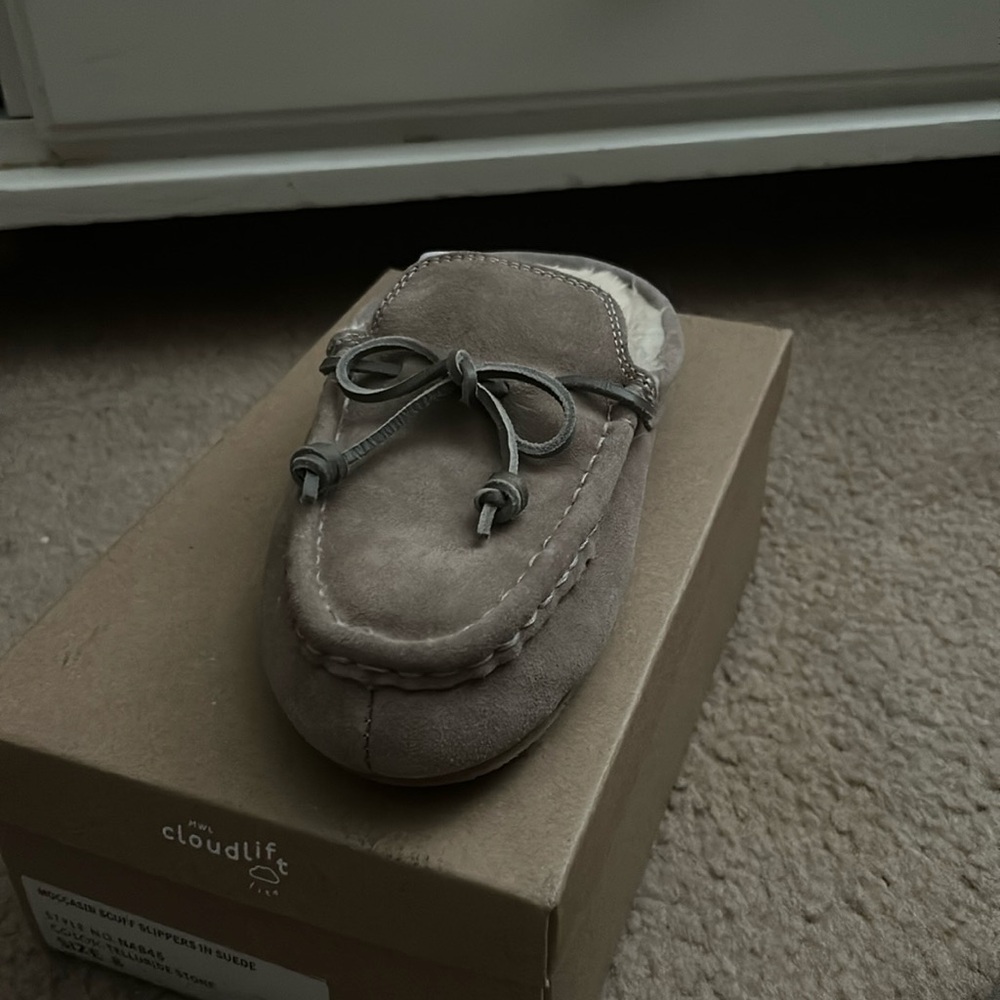 madewell moccasin scuff slippers